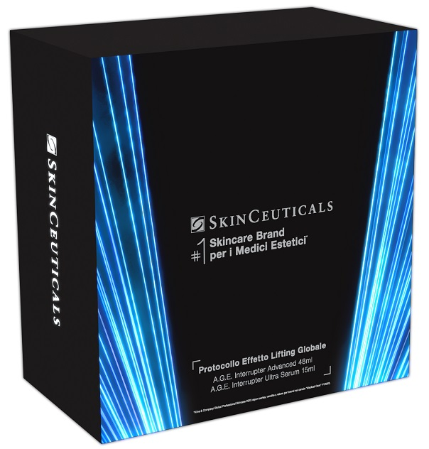 AGE INTERRUPTER ADVANCE COFANETTO XMAS25 - A.G.E. Interrupter Advanced 48ml + A.G.E. Interrupter Ultra Serum 15ml